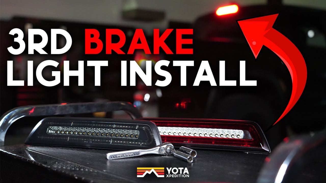 Tacoma LED 3rd Brake Light Installation | 2016-2023 | Yota X