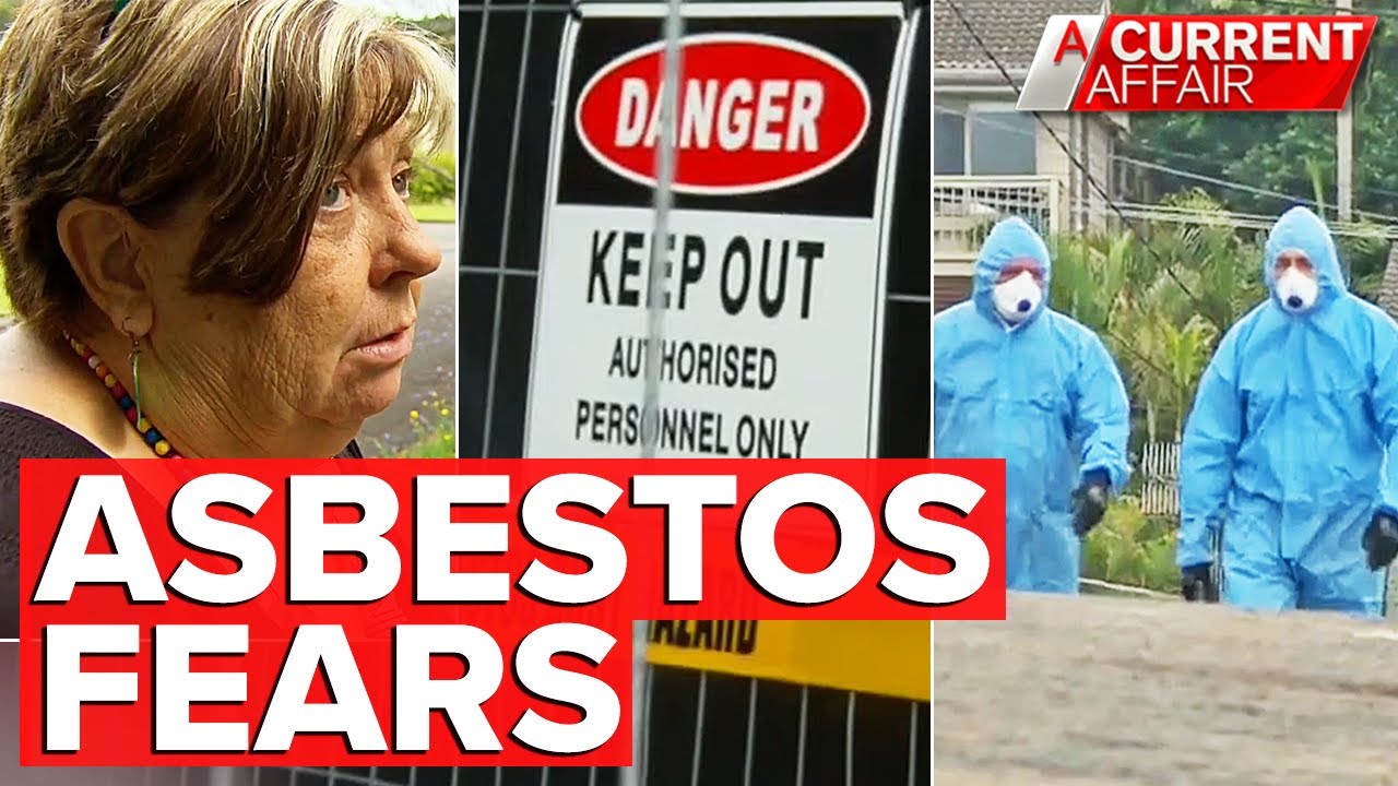 Residents evacuated after asbestos contamination | A Current Affair
