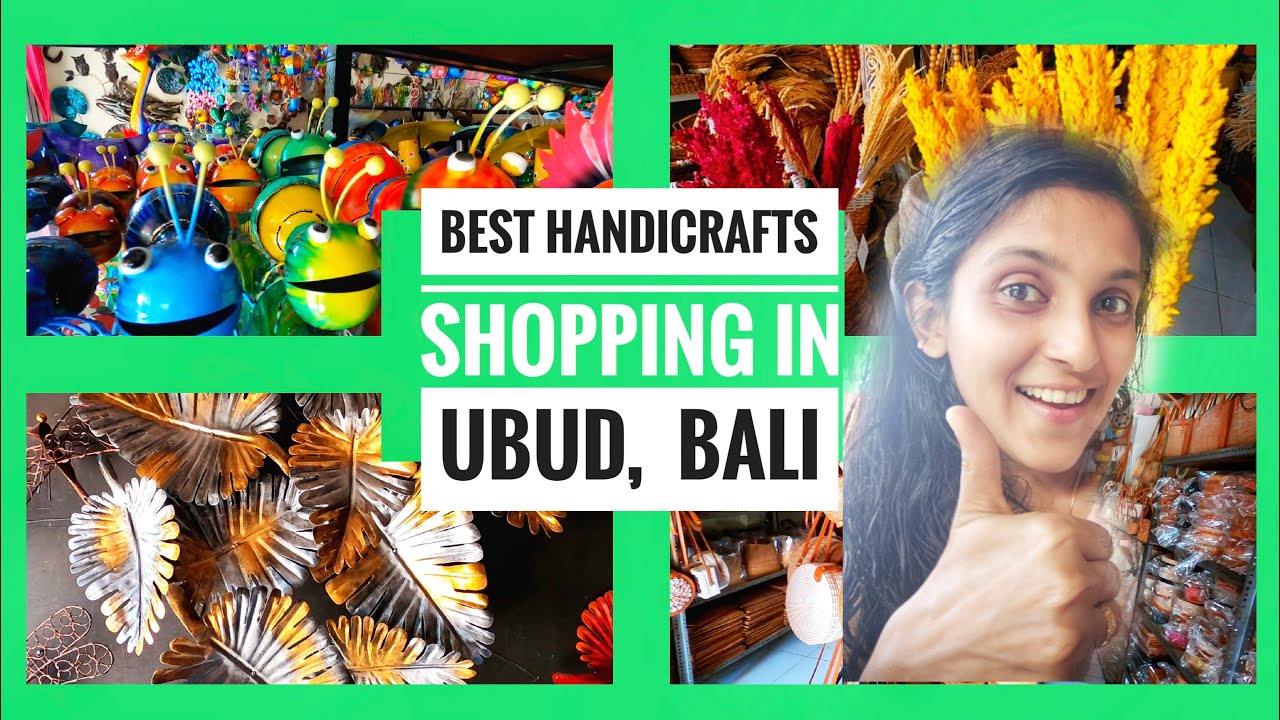Best affordable HANDICRAFTS SHOPPING in Ubud, BALI EP-08