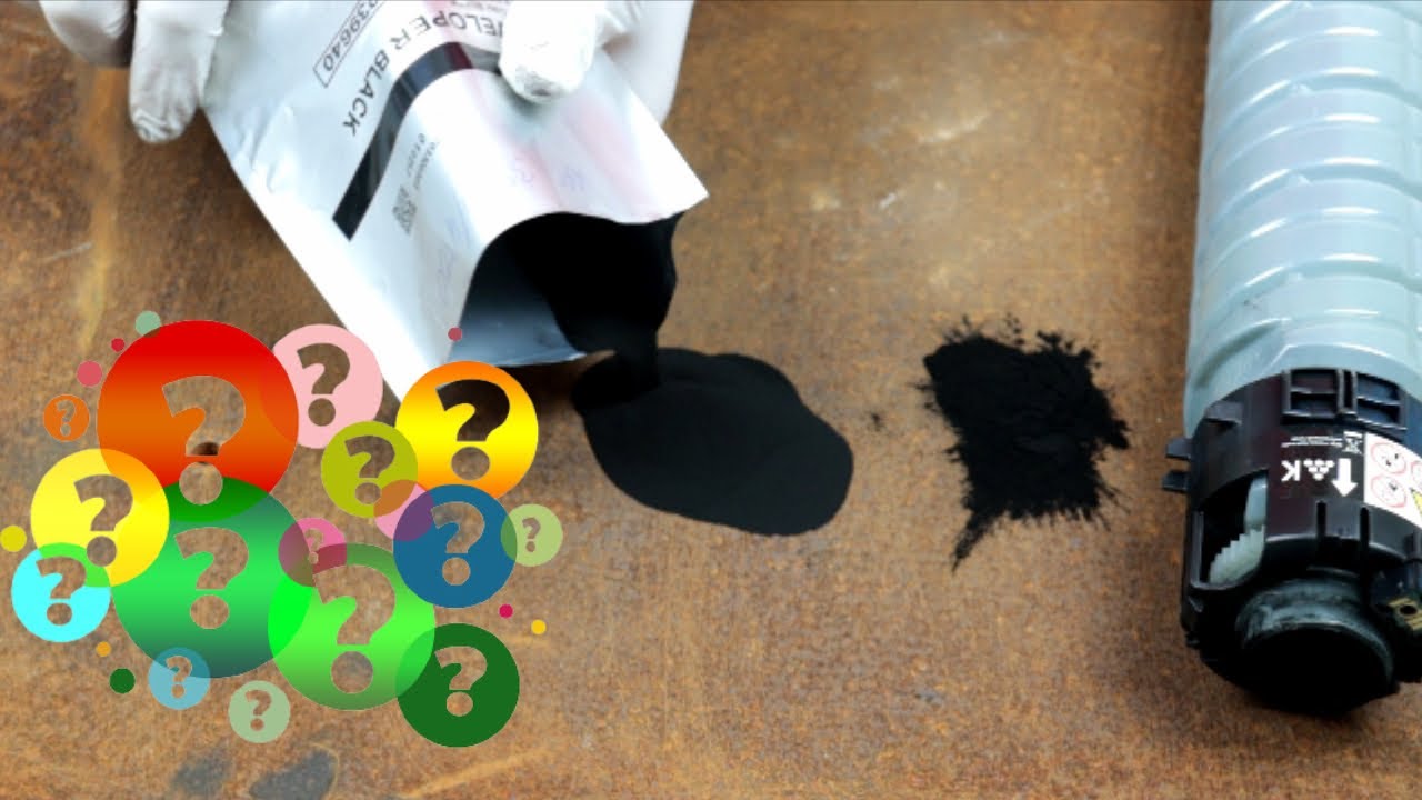 Как определить тонер и проявитель в копировальном аппарате или принтере