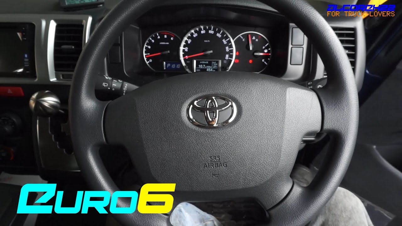 2018 Toyota Hiace 2.8T Euro6 GDH201 Startup
