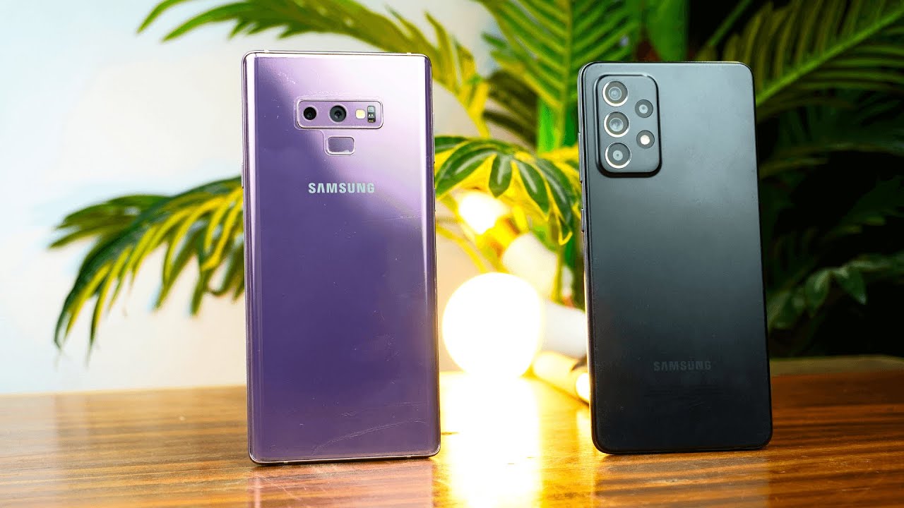 Samsung Galaxy Note 9 VS Galaxy A52 Camera Comparison Test