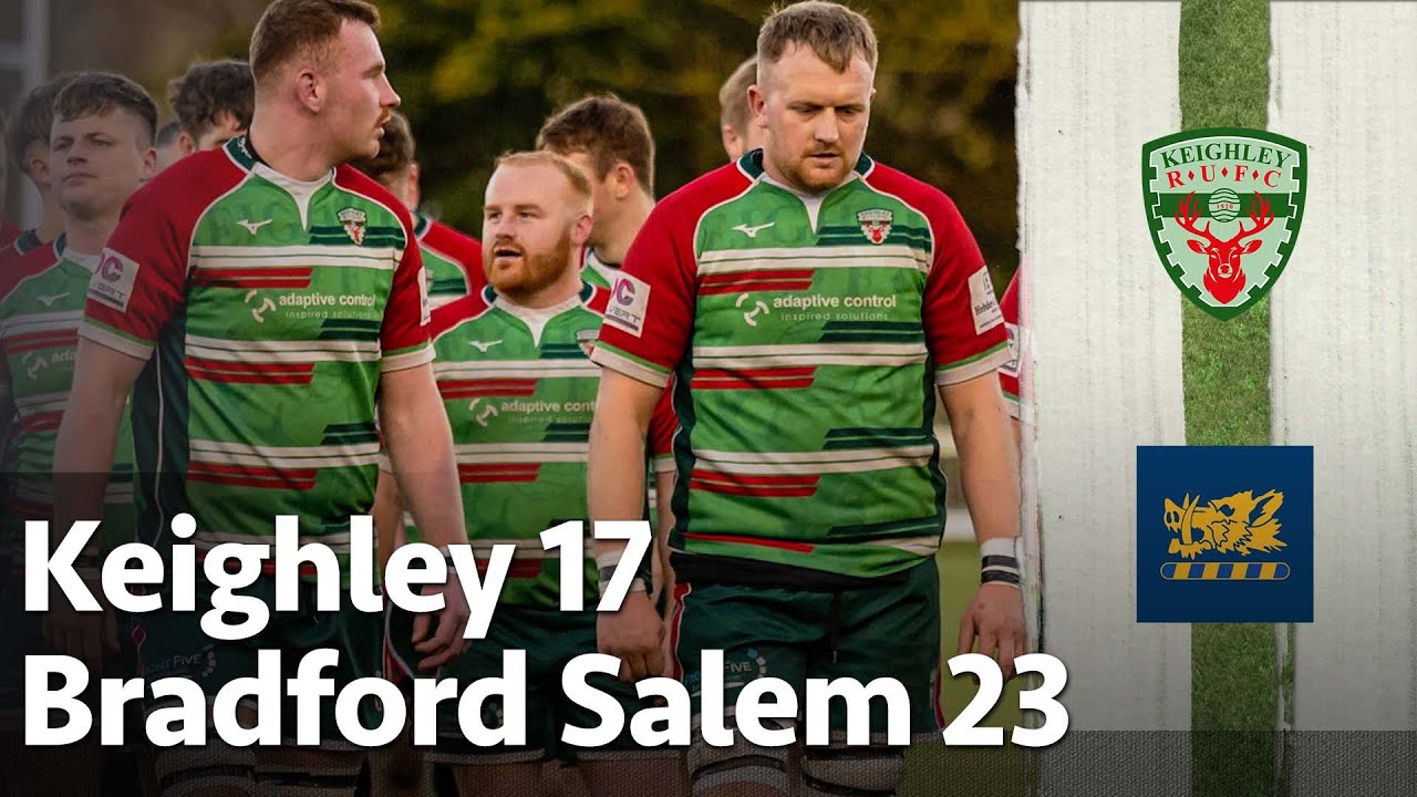 Keighley v Bradford Salem | Match Highlights | Counties 1 Yorkshire