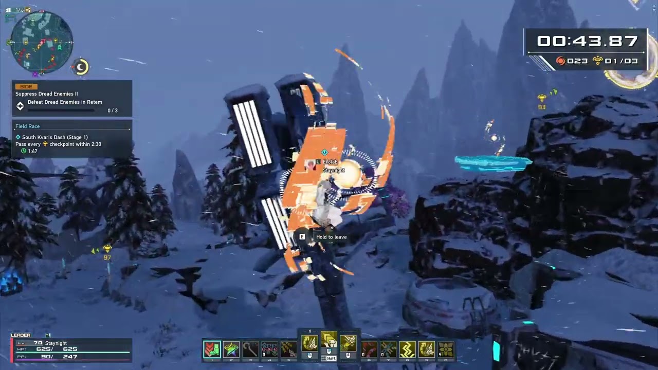 [PSO2NGS] South Kvaris Dash (Stage1) 19601