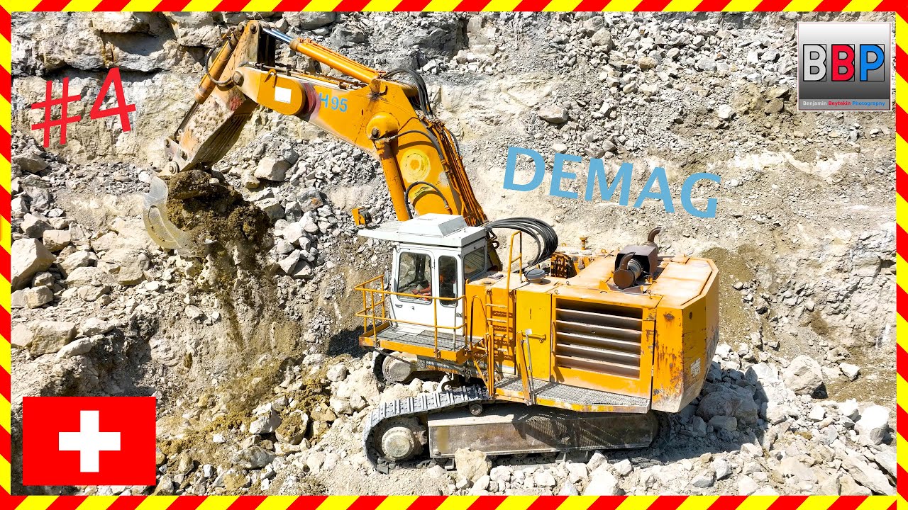 [BIG Digger] Demag H95,... Steinbruch, Schweiz, 2023. #4