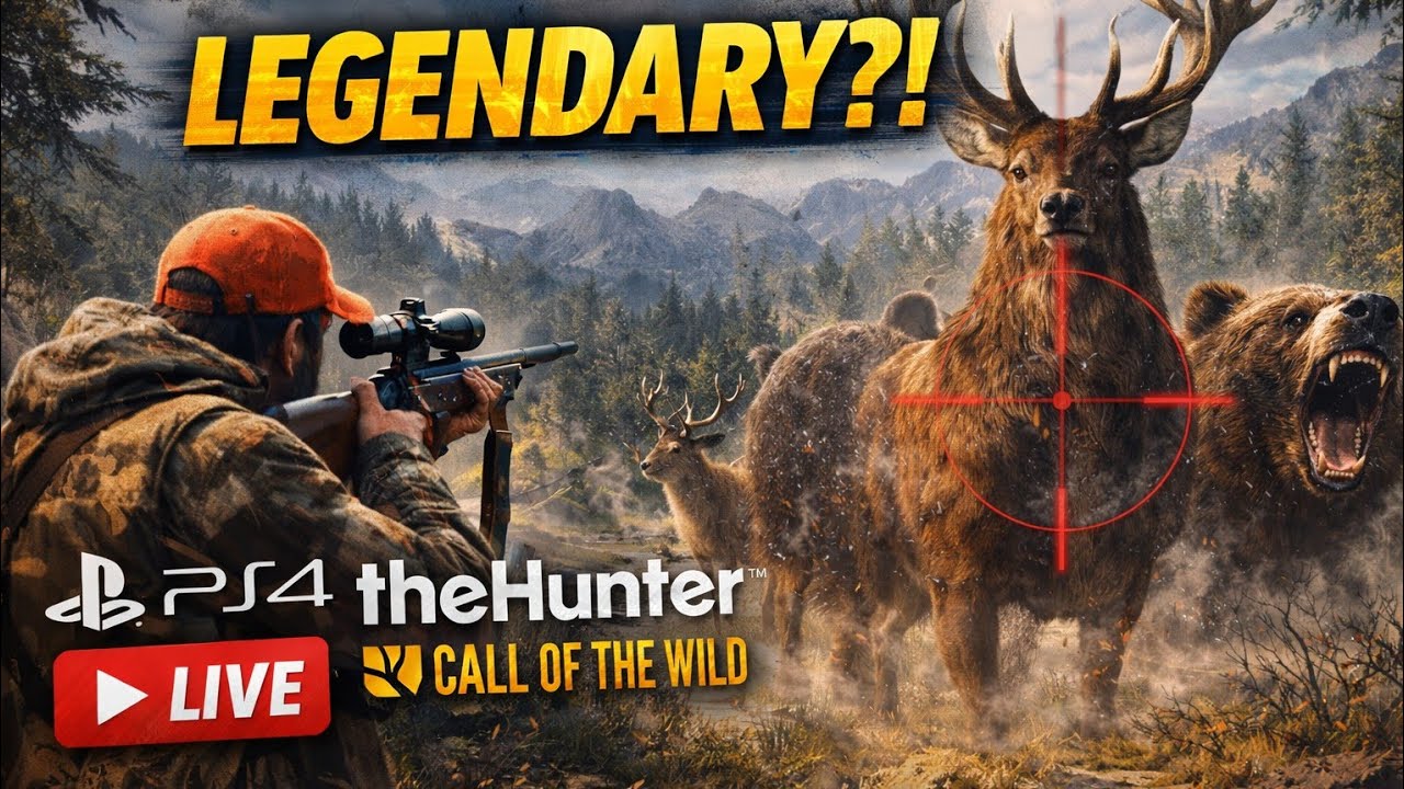 LOVIMO LEGENDARY TROFEJE VECERAS! The Hunter Call of the Wild