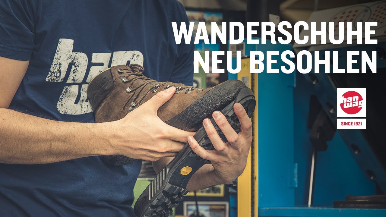 Wanderschuhe neu besohlen: So macht es der Profi