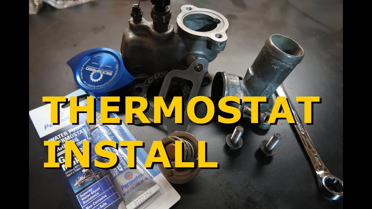 Installing Thermostat Housing - 420a #Eclipse2GBuild