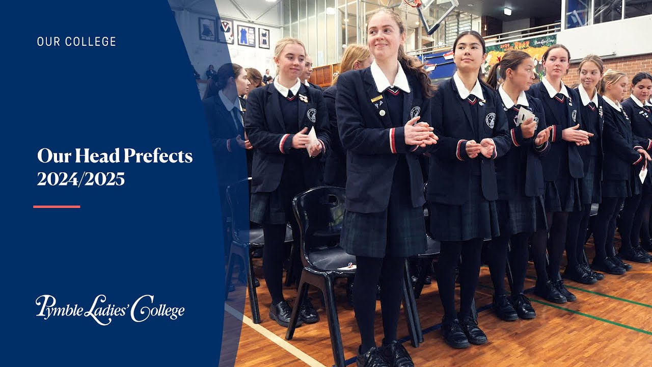 Our Head Prefects 2024/2025 | Pymble Ladies' College