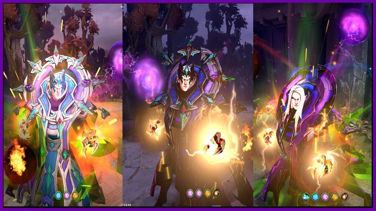 DOTA 2 INVOKER - FATE MERIDIAN + DARK ARTISTRY + MAGUS ACCORD MIX SET