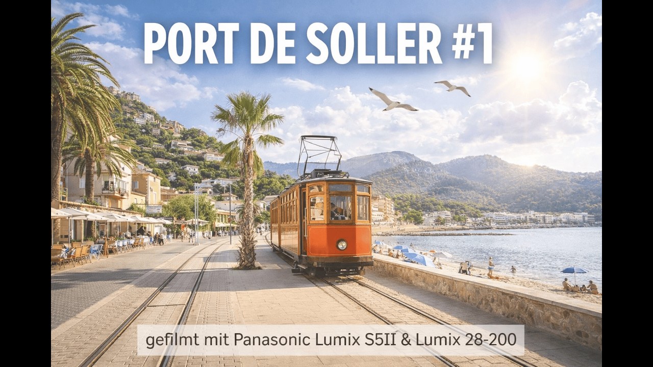 PORT DE SOLLER #1 / MALLORCA - 4K / ULTRA HD / UHD 30P - PANASONIC LUMIX S5II / LUMIX 28 - 200