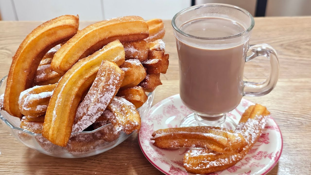 Chocolate Caliente para cumpleaños  y Churros especiales- SilvanaCocina
