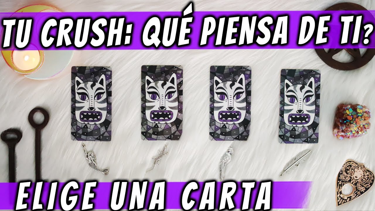 TU CRUSH 💘: ¿Qué piensa de ti?¿cómo te ve? 🔮✨