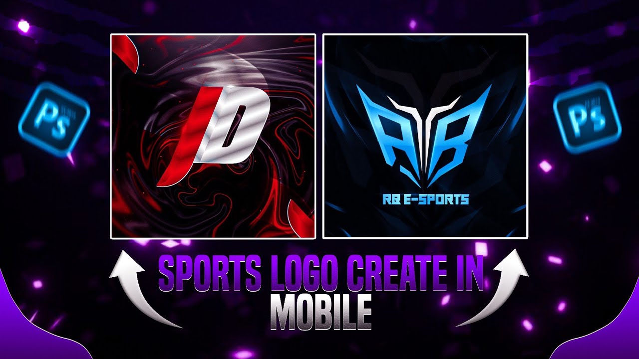 How to creat E - Sports logo in mobile 🤩 || M GFX