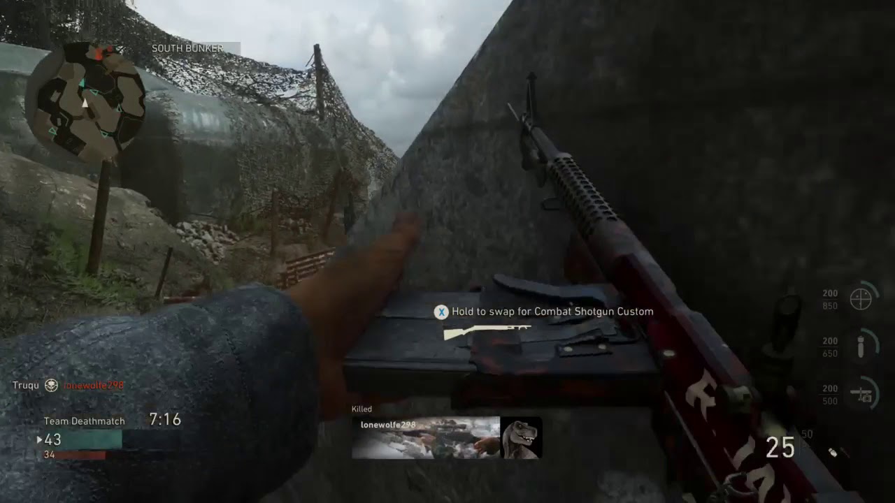 WWII TDM on Pointe Du Hoc
