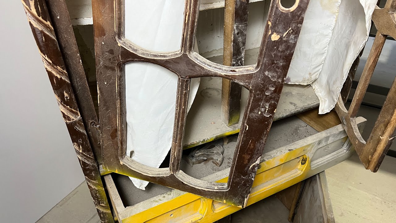 Restoring and Makeovering an Old Cabinet - FURNITURE RESTORATION