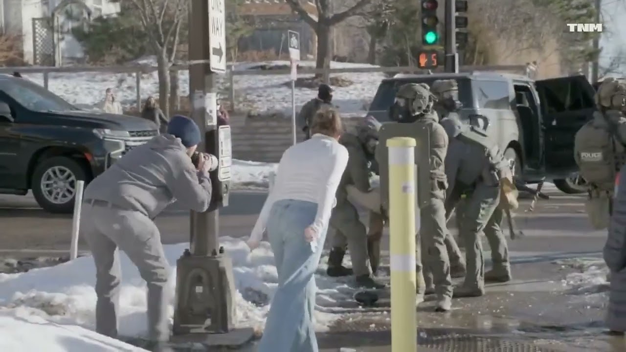 New video shows Alex Petti armed, spitting on federal agents, and kicking out a taillight