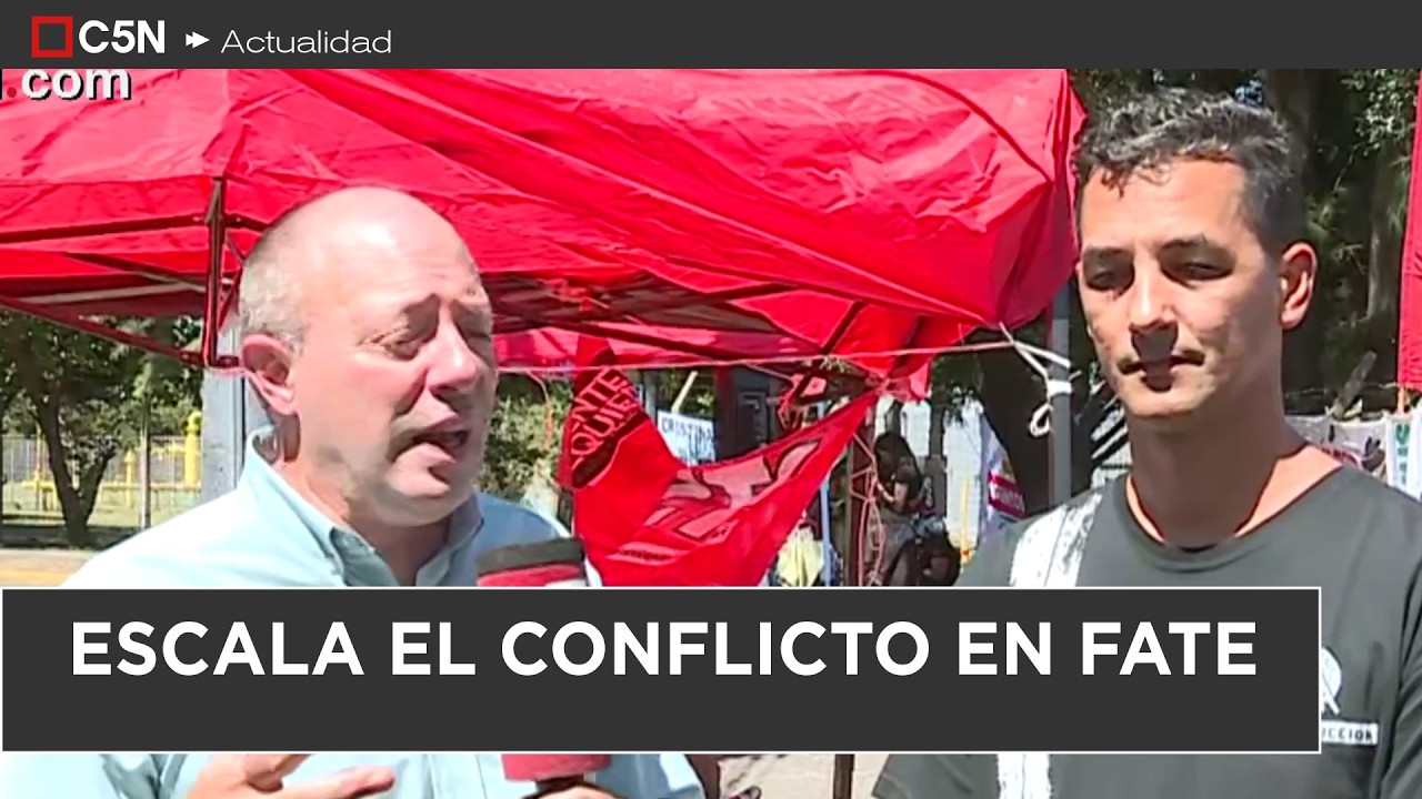 ESCALA el CONFLICTO en la EMPRESA de NEUMÁTICOS FATE