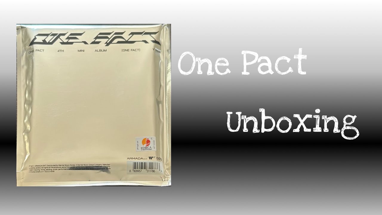 One Pact One Fact Unboxing: Y Version