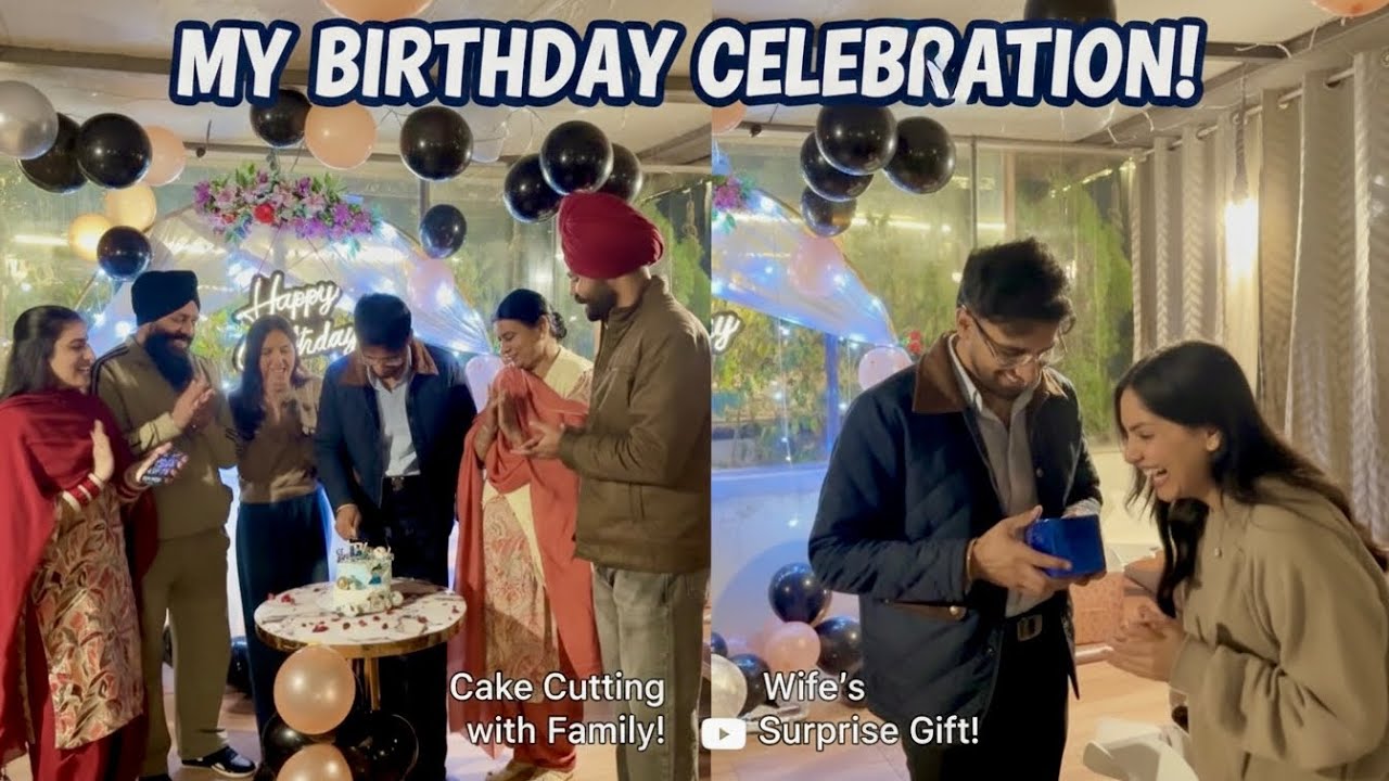 Birthday celebration | Surprise gift 😍| Navhappy Bhullae￼r