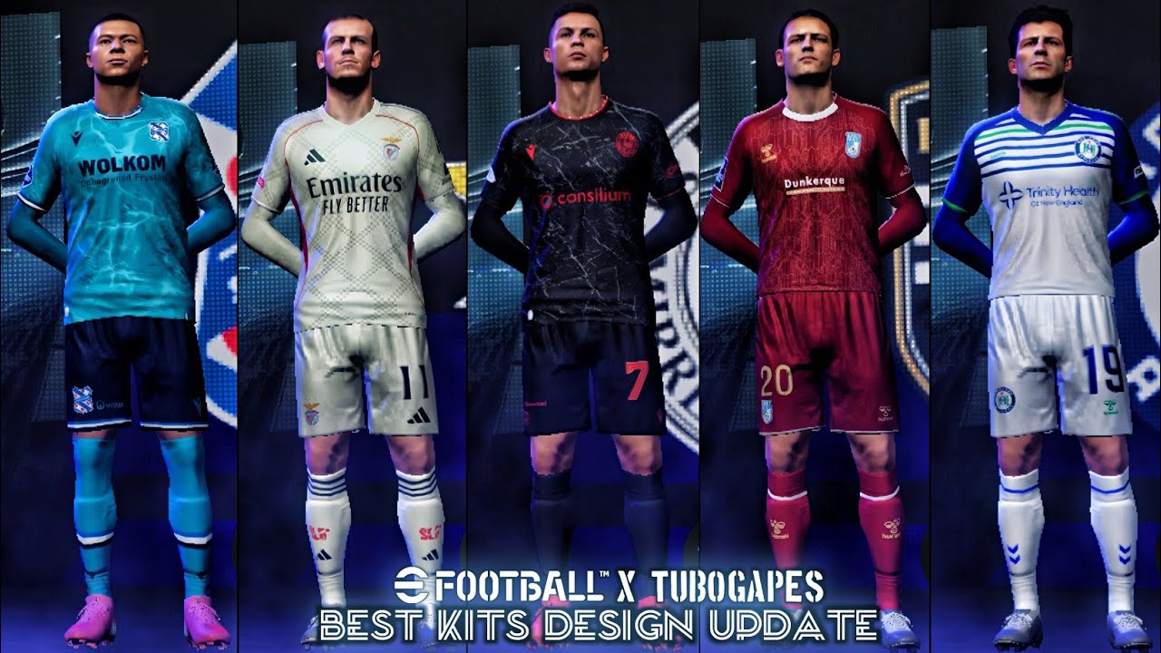 New Design Kits🔥 Best Kits eFootball 2026 Mobile Update