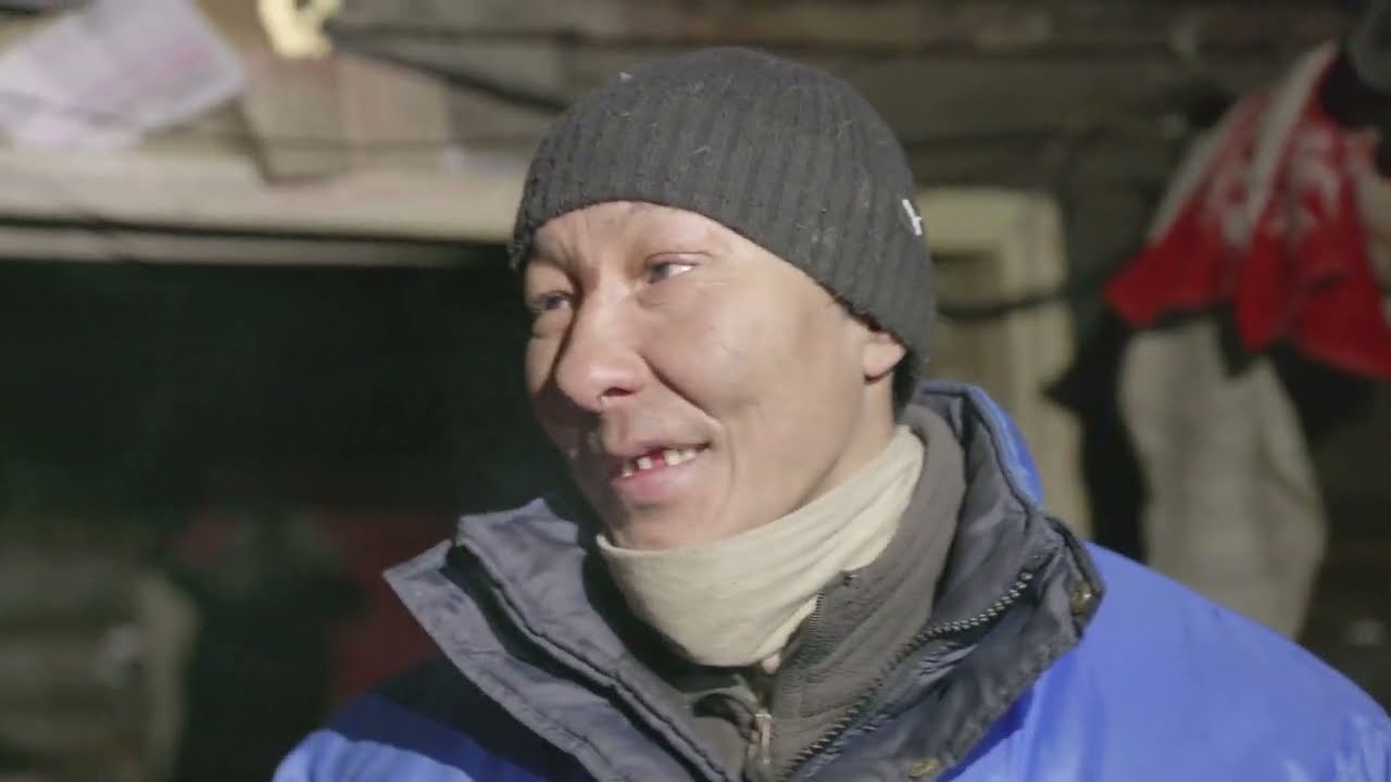 Якутия, рыбак на реке Лена.  Быт северных рыбаков. Проект «Народы Русских морей» часть 2
