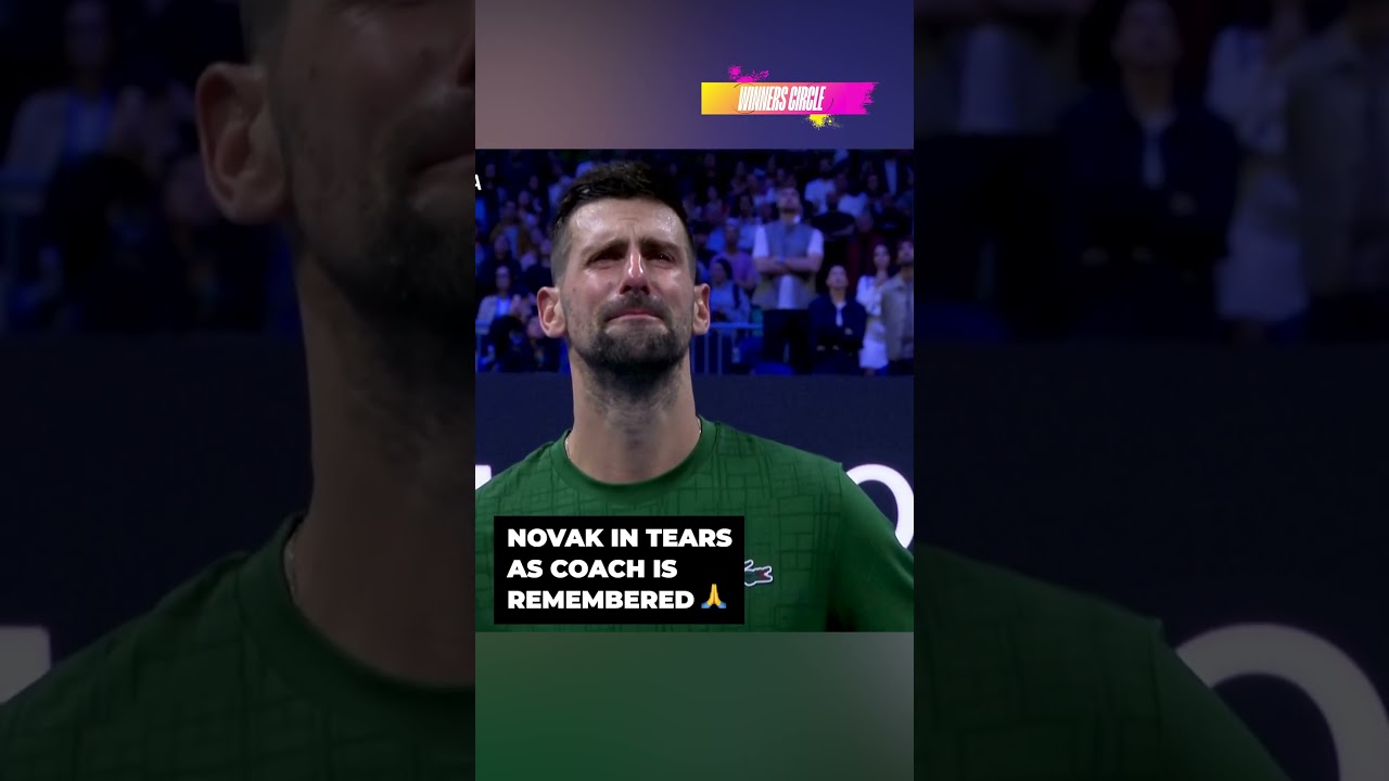 Djokovic in Tears During Emotional Tribute 💔