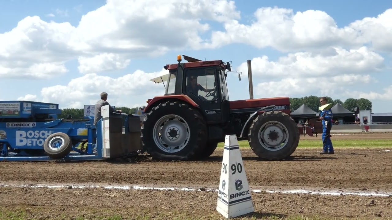 Tractor Pulling Boeruh Rock Herwijnen 2025 - IH 956XL - Run 1