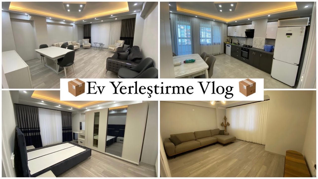 Mobilyalarımız Geldii 🌸 Ev yerleştirme vlog ✨