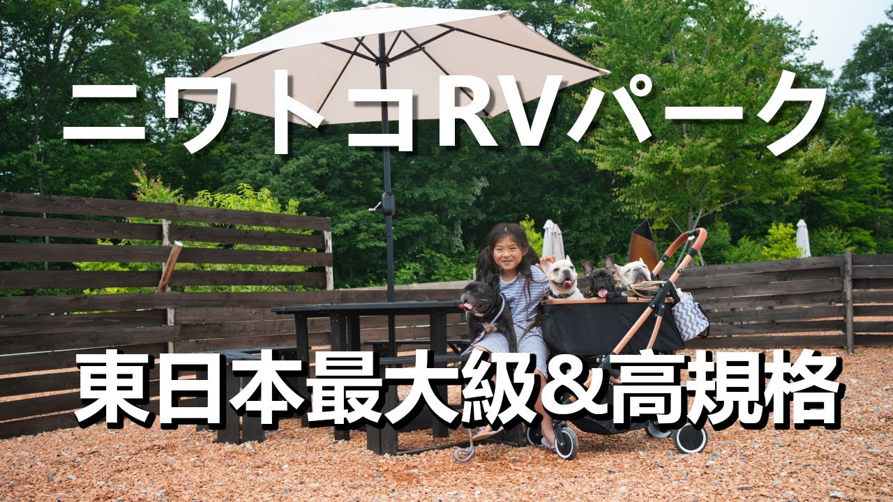 【東日本最大級】ニワトコRVパークで快適車中泊！道の駅グルメ＆新鮮野菜BBQ！