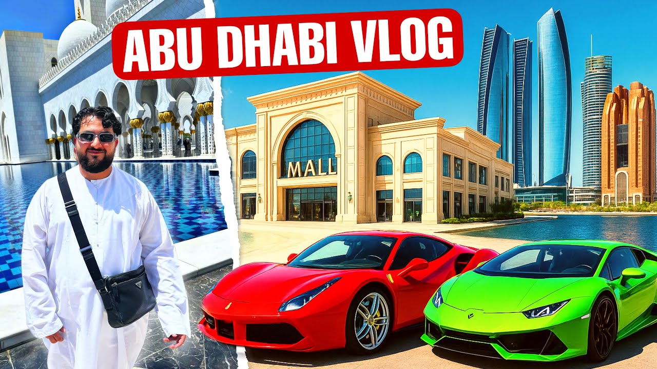 ABU DHABI BESSER als DUBAI ?? ABU DHABI VLOG 🌴🛍️