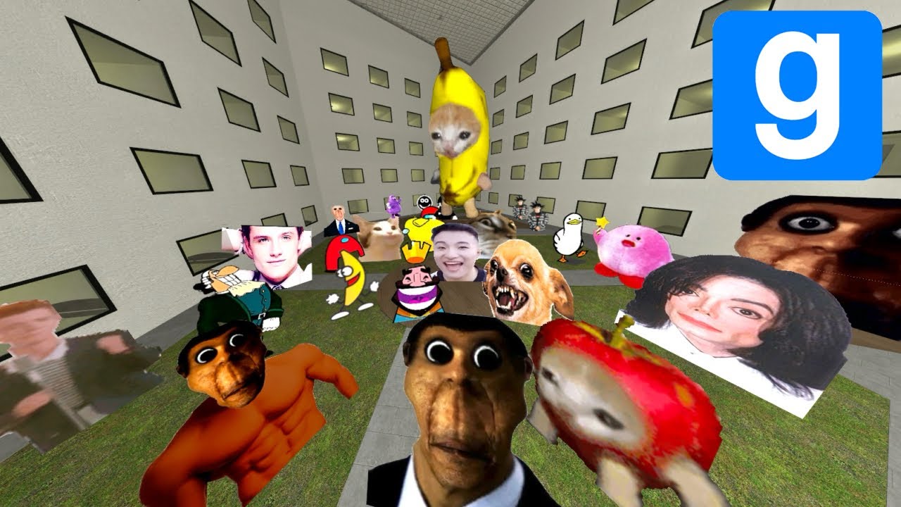 【GMOD】Преследуется Nextbot!!
