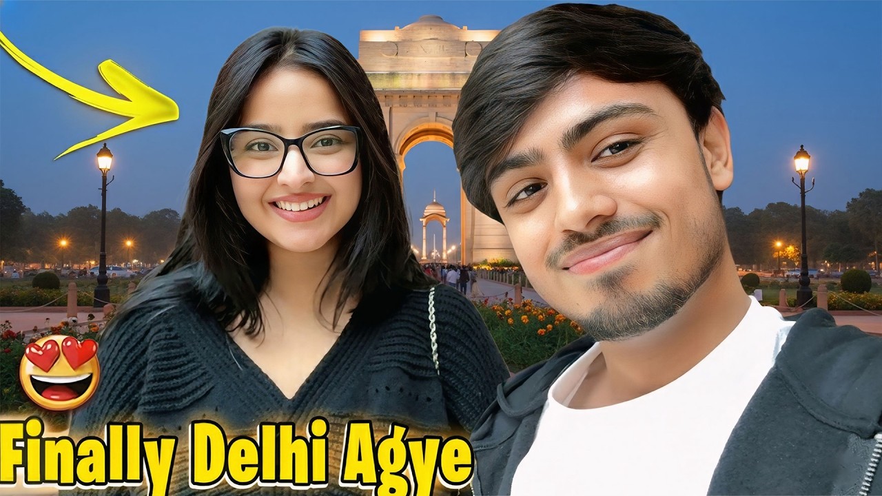 FINALLY SHE IS IN DELHI😍💖OMEGLE TO REAL LIFE 💖😍|@Its Kunal​