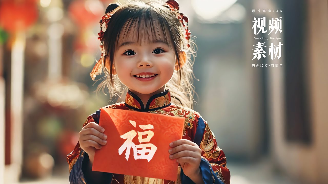 可商用视频素材｜2026马年新年春节过年拜年除夕喜庆祝福 #视频素材 #剪辑素材 #马年 #春节 #背景视频