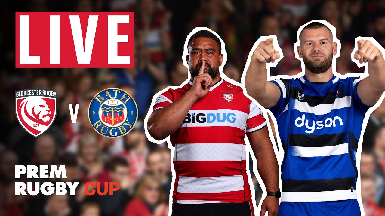 FULL MATCH: Gloucester v Bath | West Country Derby | PREM Rugby Cup Round 4