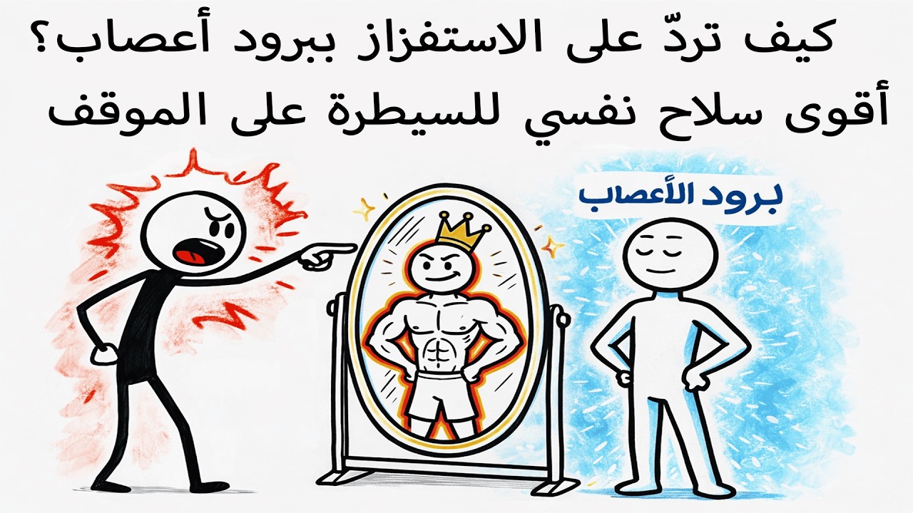 كيف تردّ على الاستفزاز ببرود أعصاب؟ أقوى سلاح نفسي للسيطرة على الموقف