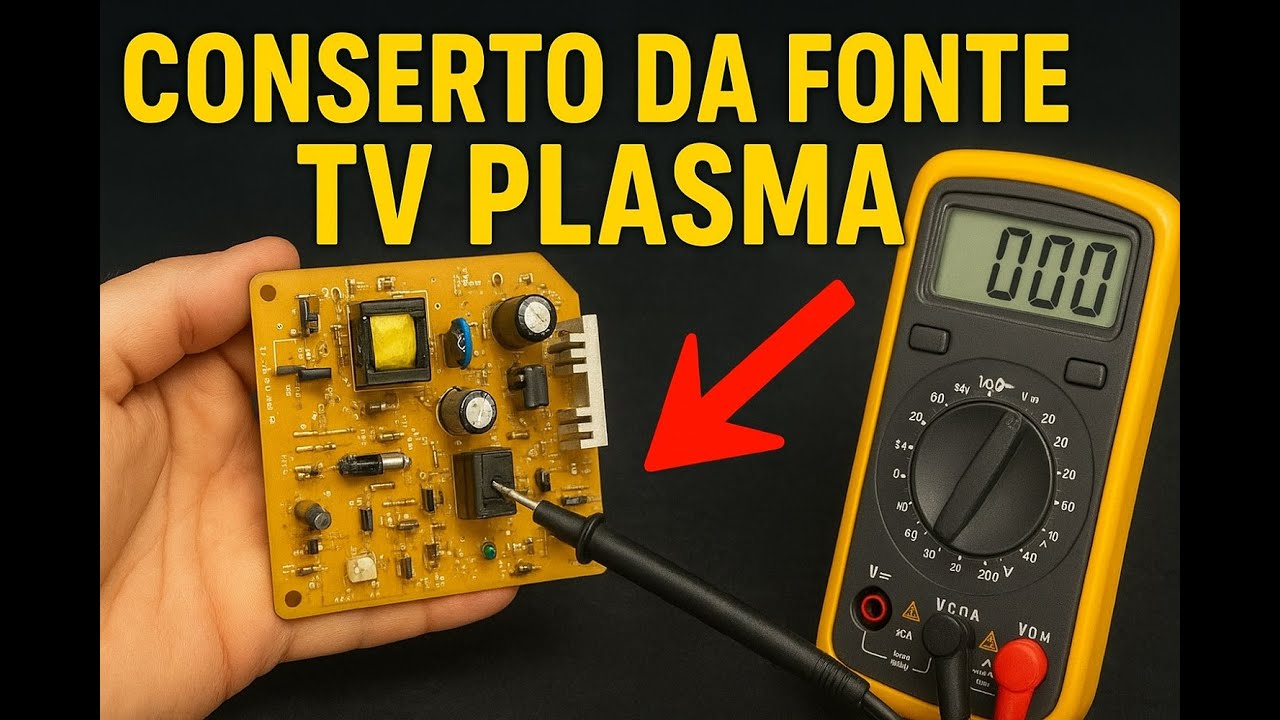 Defeito Típico em Fontes de TV Plasma – Veja Como Resolver