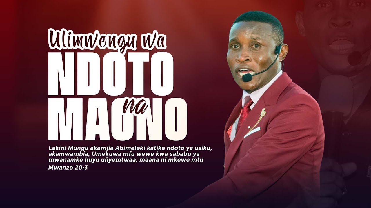 ULIMWENGU WA NDOTO NA MAONO I JUMATATU 10 MACHI 2025 I MWL. AARON ULAYA