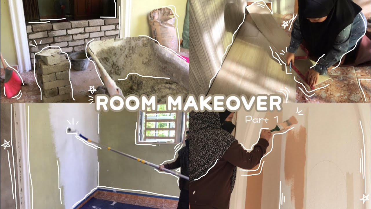Part 1 : room makeover 🤍🧸 || pinterest + korean style inspired 🌷
