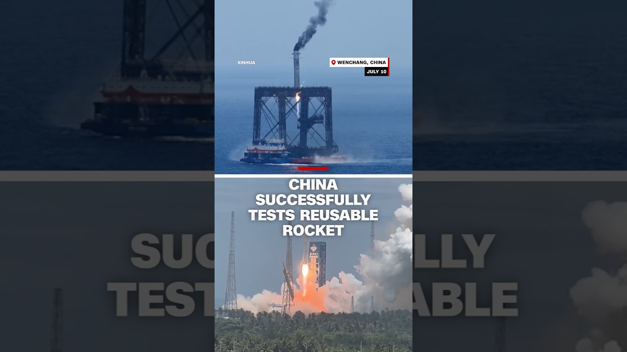 China successfully tests reusable rocket