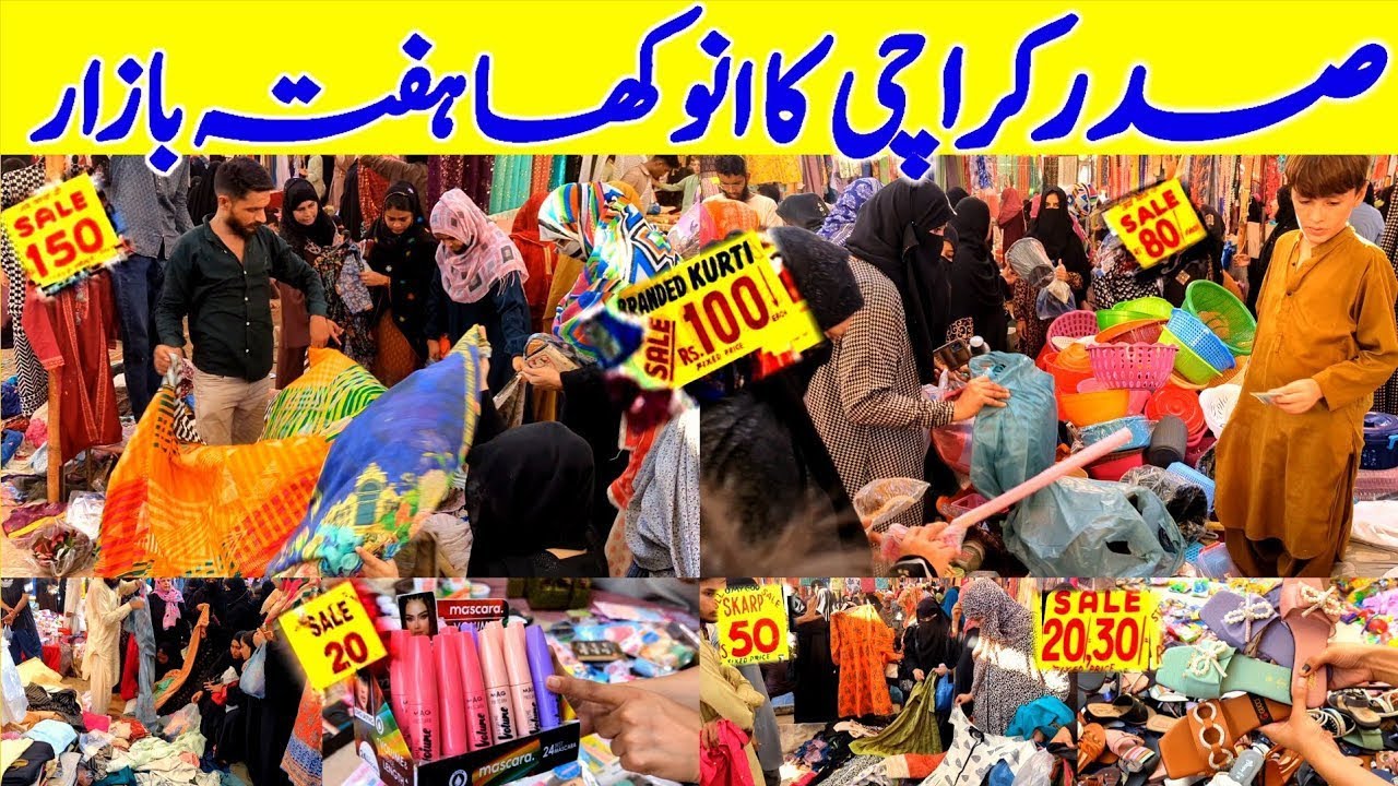 OMG ETNA SASTA BAZAR WO B KARACHI MEA 😱🔥💯
