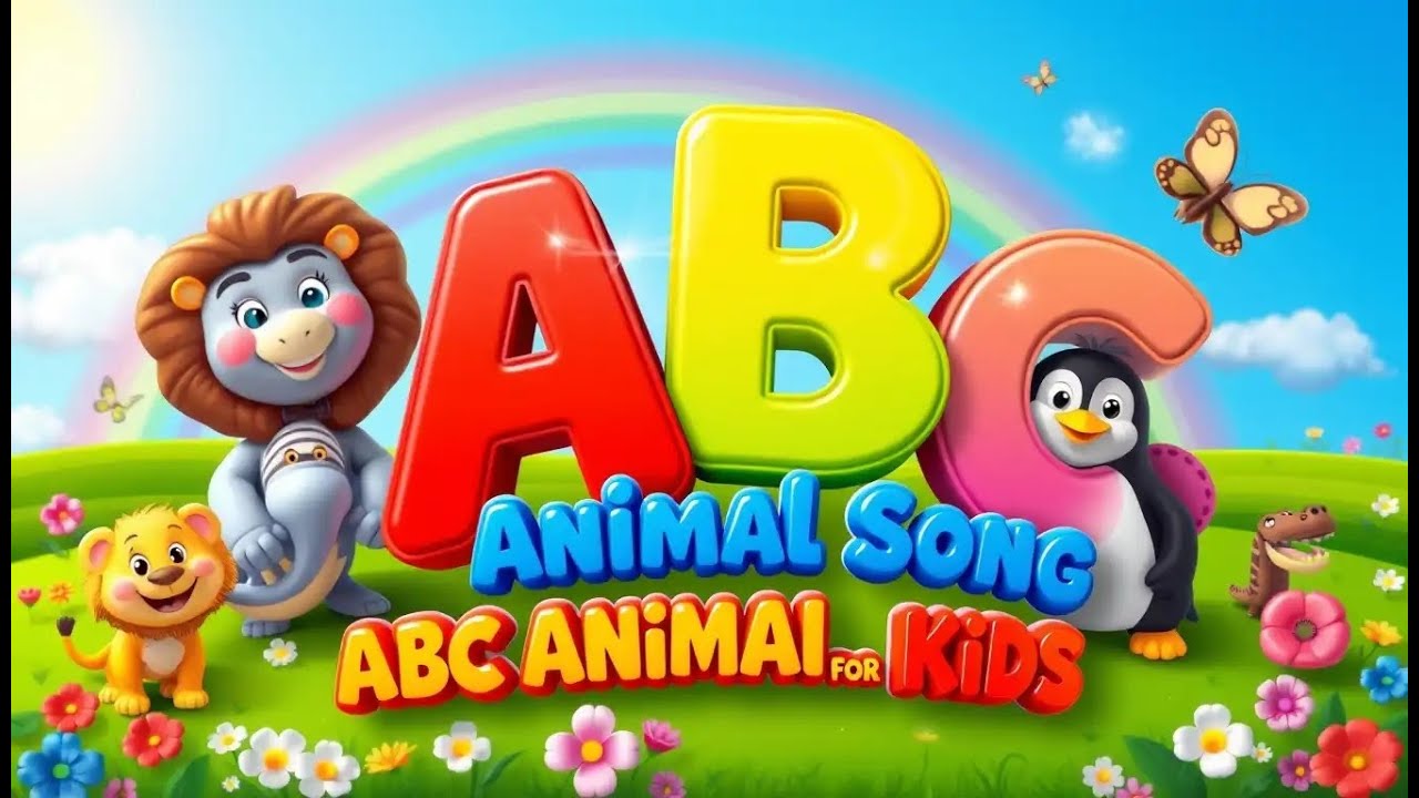 ABC Song with Animal/ABC Song new Nursery Rhymes/a to z alphabet/@laddurabutv