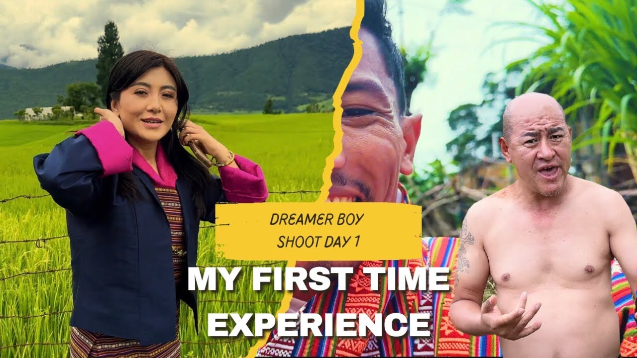 My first movie shooting day1 :amazing experience 