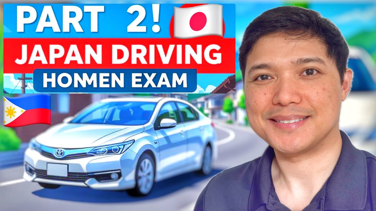 🇯🇵🇵🇭 PART 2! JAPAN DRIVING TEST HONMEN PRACTICE QUESTIONS & ANSWERS | ENGLISH & TAGALOG GUIDE