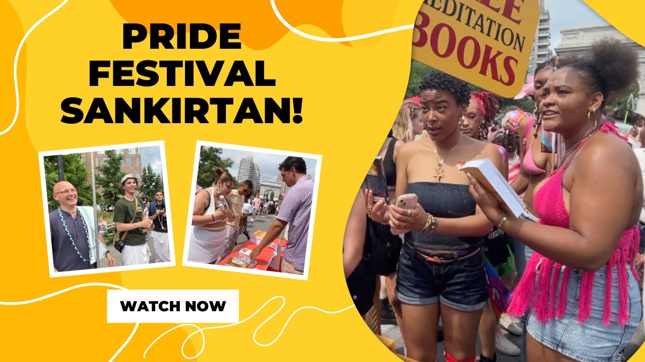 Bhakti Vision: Sankirtan at the Pride Festival