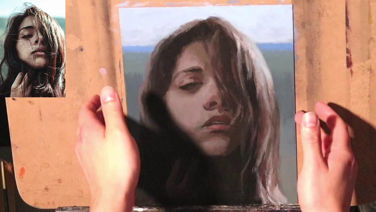 LIVE! Acrylic Portrait Painting | Starting a NEW Portrait