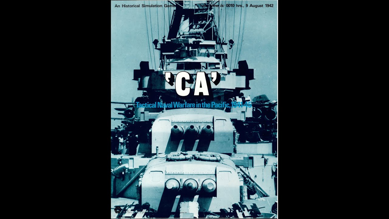 'CA' Tactical Naval Warfare in the Pacific - New Tabletop Simulator Mod