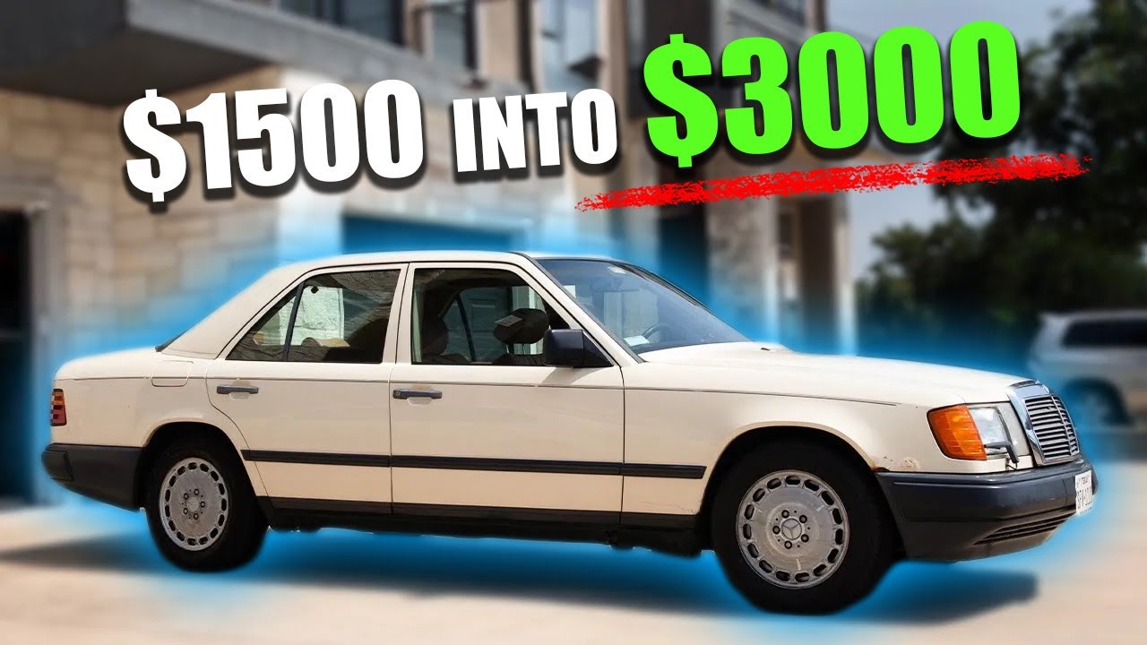 Как я легко удвоил свою прибыль $$$ | Реставрация Mercedes 300D W124 1986 года