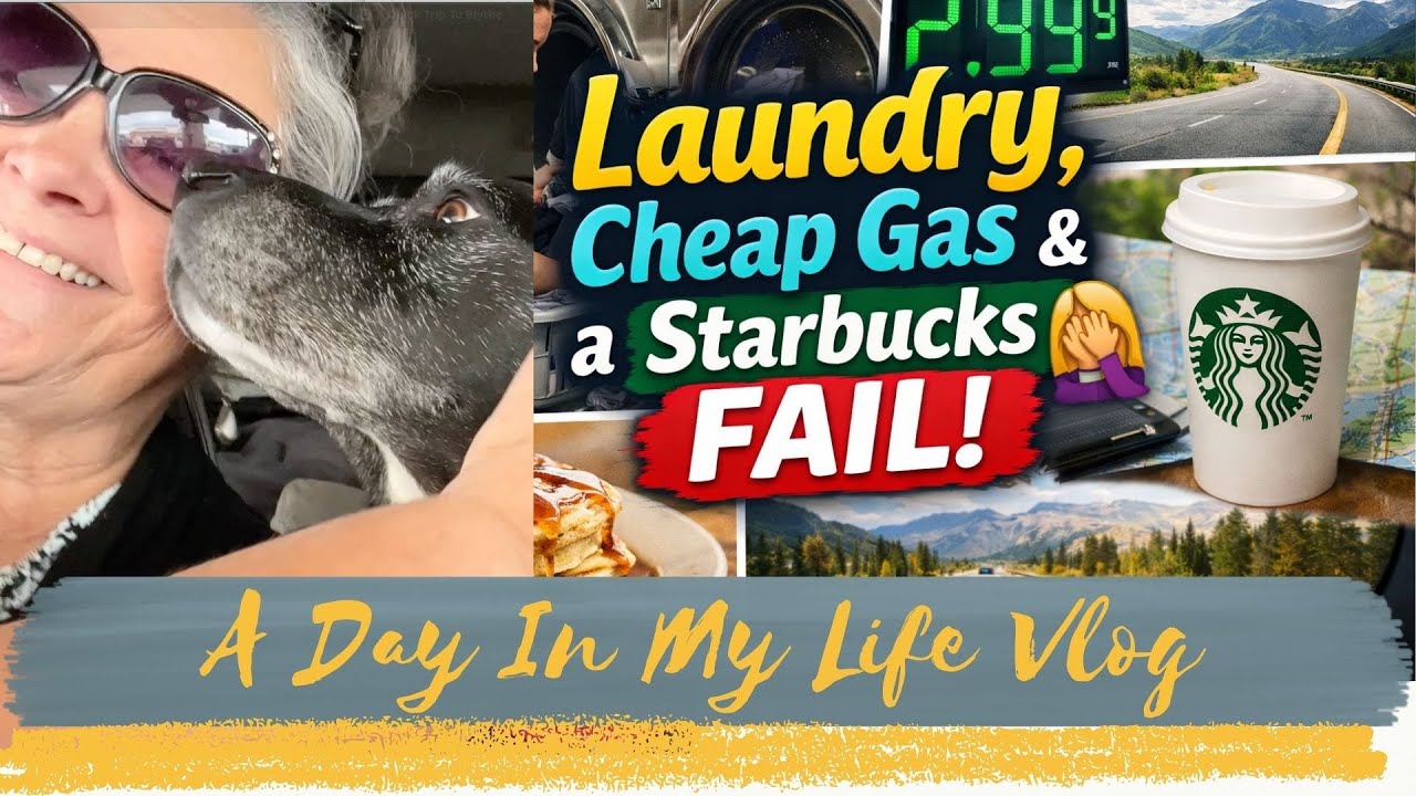 Я стирала белье в платье, покупала дешевый бензин и заказала кофе в Starbucks не в том штате #dit...