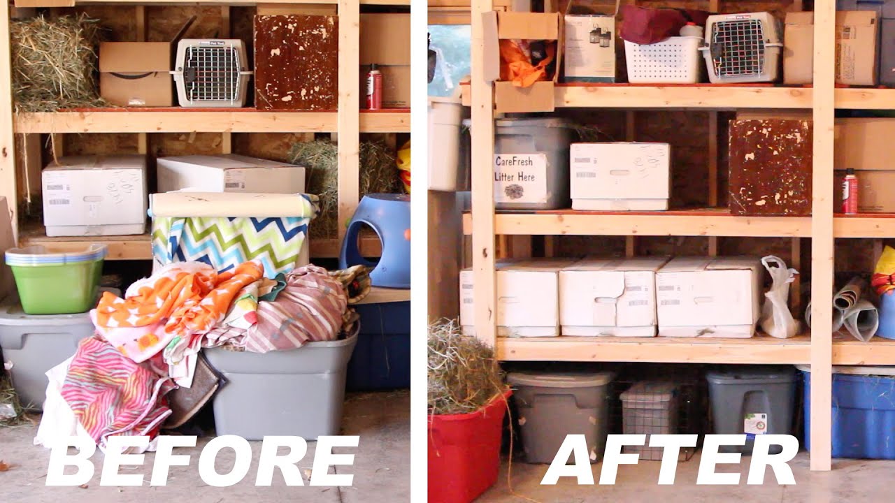 Organizing My Rabbit Storage